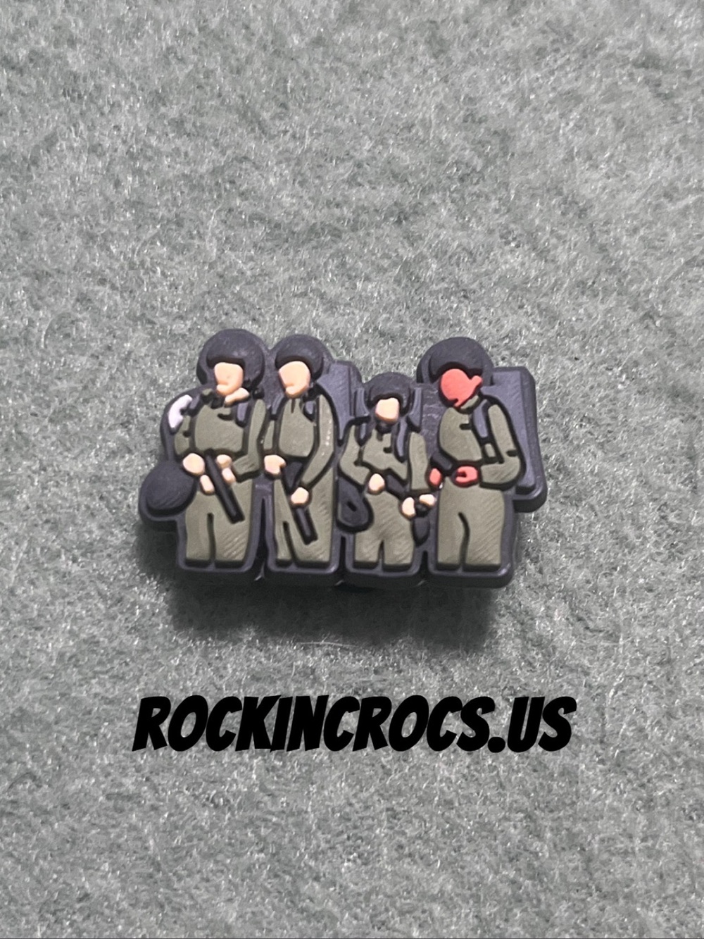 Into the Upside Down Croc Charm